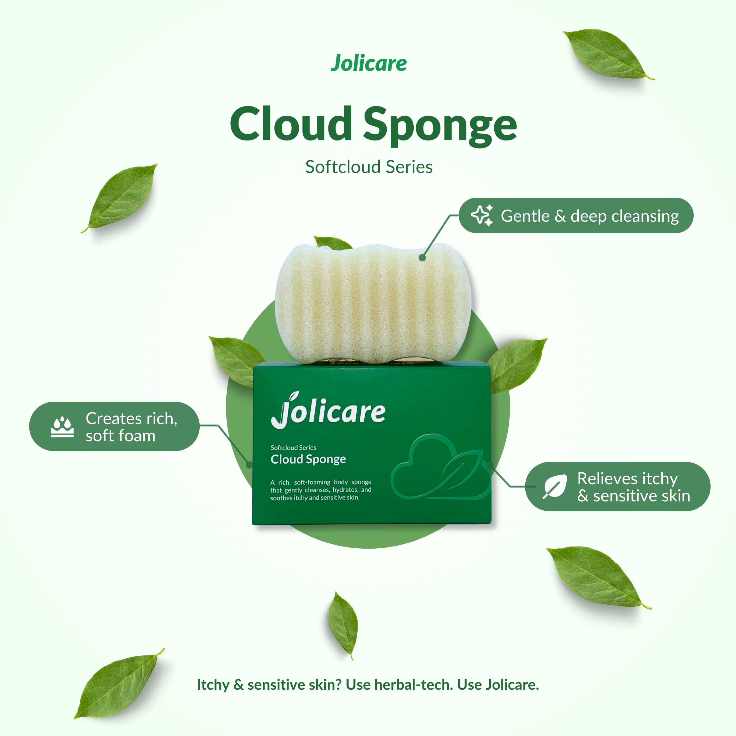 Jolicare Family Set - Free Jolicare Cloud Sponge (Limited Promo)
